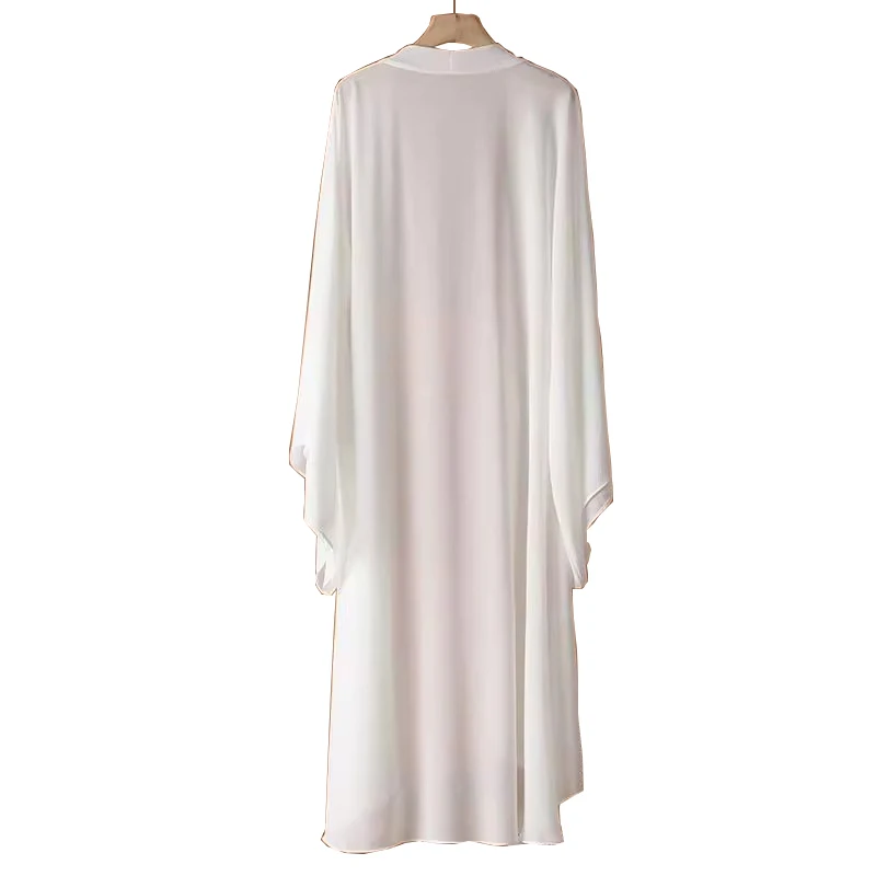 Summer Sun Protection Clothing Women Long Cardigan Women Chiffon Chinese Hanfu Coat Ladies Shawl Outerwear