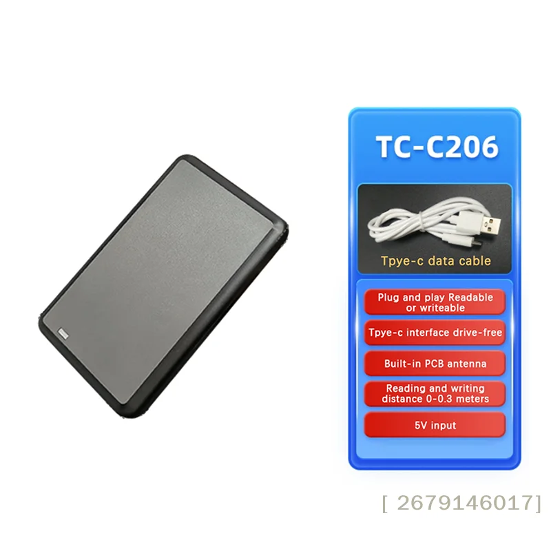 【YY26】USB UHF 태그 리더 ISO18000-6C 860-960mhz 드라이버가 필요 없는 읽기/쓰기 HID-USB 가상 COM 출력 조정 가능