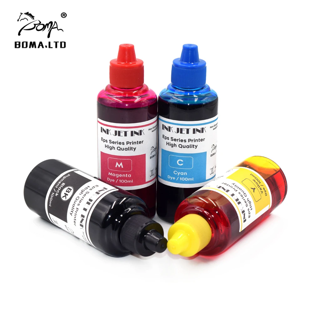 Dye Ink Kit Ink Refill Kit Dye Ink Refill Ink Cartridge Refill Kit Ink Refill Epson Ink Bottle 604 604XL 232 232XL T10J 10J Refillable Pigment and Dye Ink For Epson XP 2200 2205 3200 3205 4200 4205 WF 2910 2950 Printer
