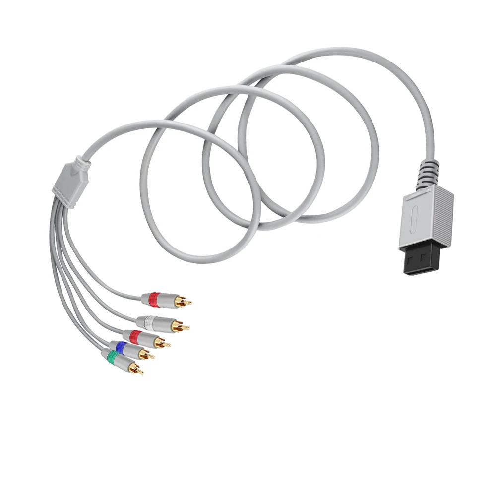 Fosmon Wii Component Video Cable Wii Av Cable 1080p/720p Hdmi