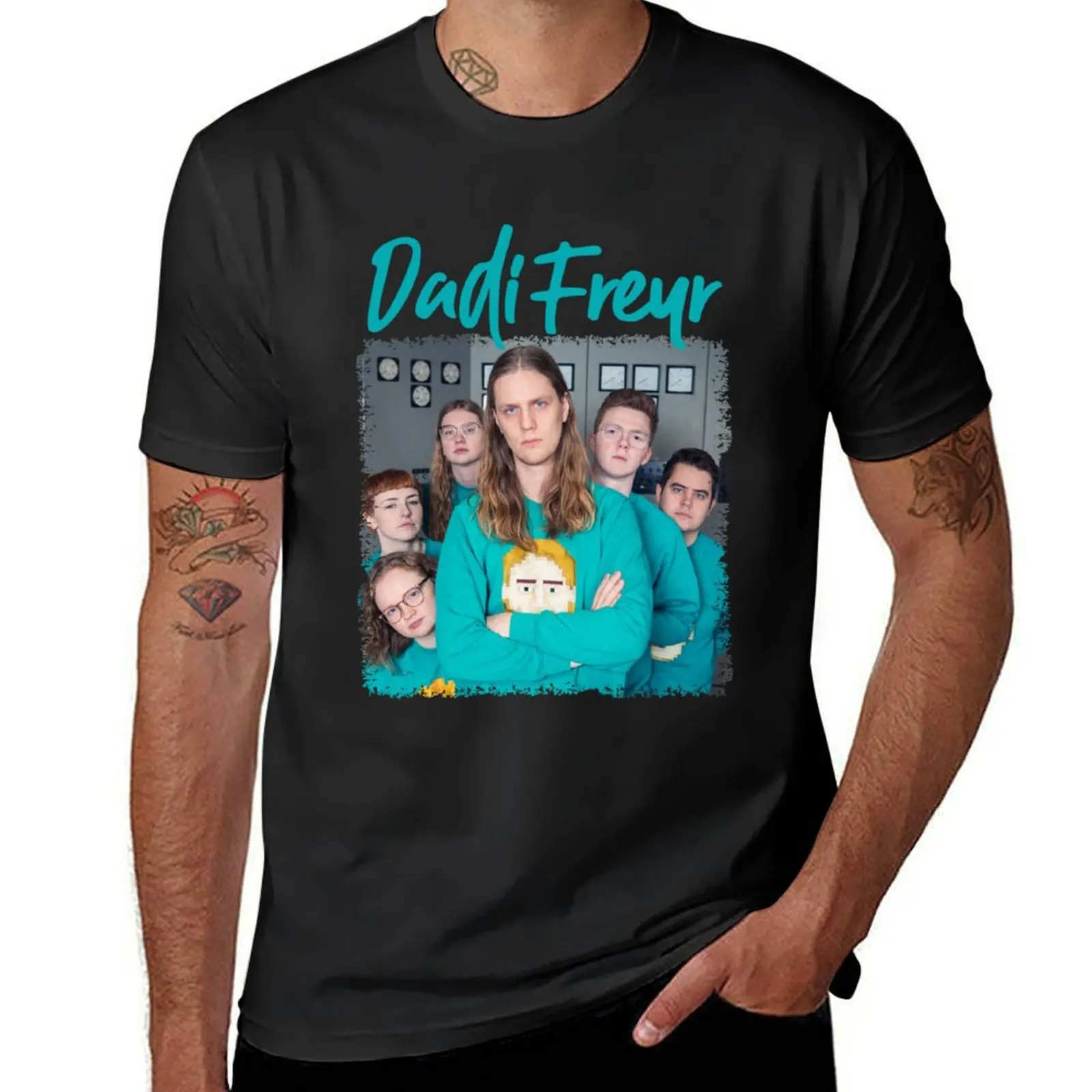 Dadi Freyr T-Shirt anime sports fans funnys mens t shirts casual stylish