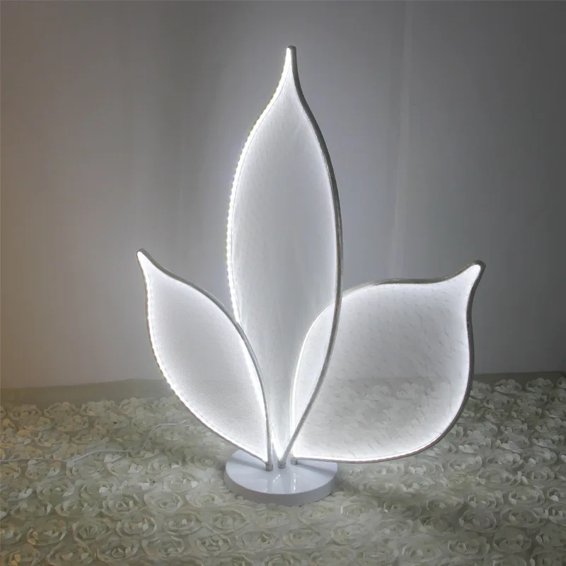 DEBBY Modern Atmosphere Lamp LED Indoor Landscape Petal for Home Wedding Party Stage Decoration