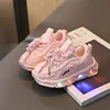 New LED Children Glowing Shoes Baby Luminous Sneakers Boys Lighting Running Shoes Kids Breathable Mesh Sneakers Size 21-30 3