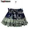Women Girl HAND MAKE Gothic Lolita Punk Harajuku bling bling skull laziness belt waist belt  Lolita cosplay party belt gift