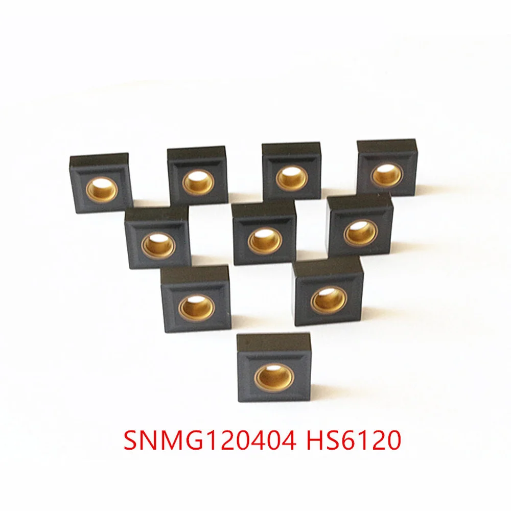 

10 шт. SNMG150608 SNMG150612 HS6120 токарный станок с ЧПУ режущая деталь для чугунных деталей