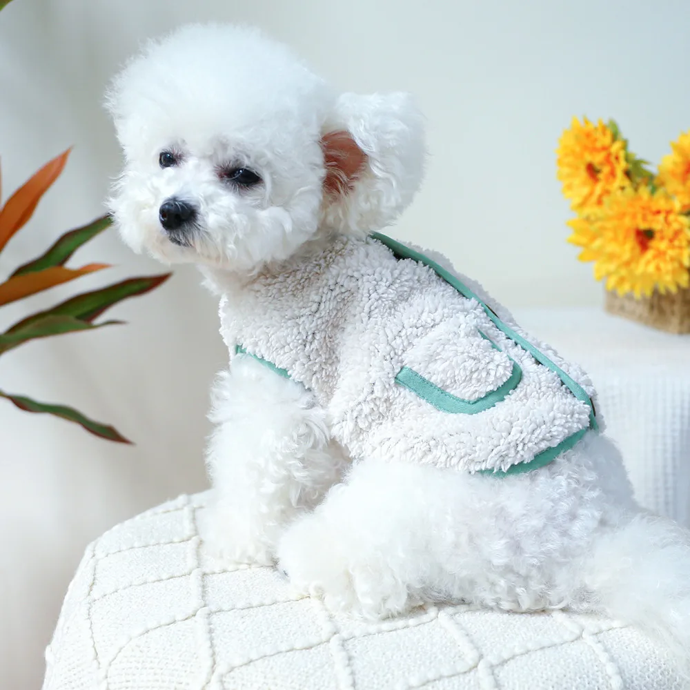 

Puppy Sweater Winter Autumn Fashion Desinger Clothes Pet Warm Jacket Small Dog Cute Vest Cat Shirt Chihuahua Yorkshire Maltese