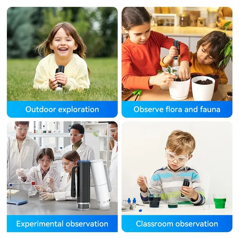 Digital Microscope WiFi Digital Microscope Zoom Camera Magnifier 50X-1000X 2MP USB Electronic Microscopes For Repair Skin Inspection Android IOS PC digital microscope