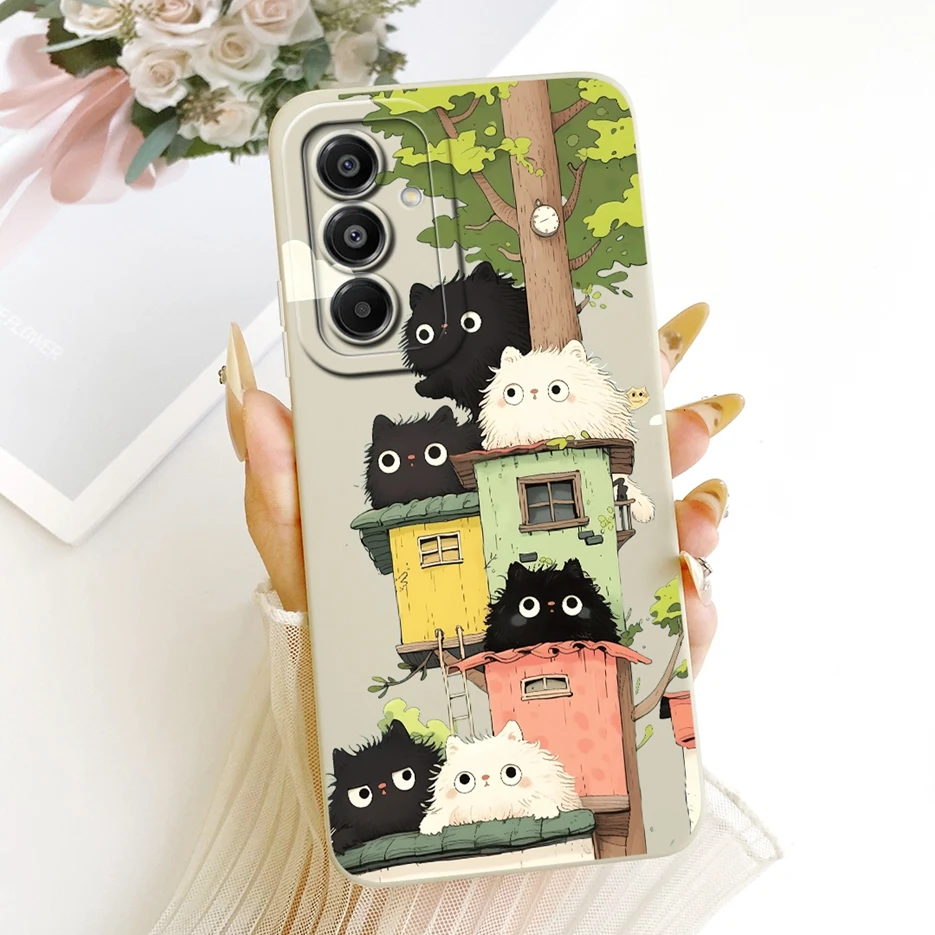 Cute Cat Fashion Shockproof Phone Case Cover