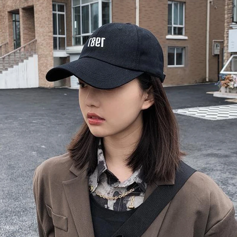 남녀공용 숫자 자수 야구 모자, 부드러운 코튼 스냅백 캡, 야외 스포츠 아빠 트럭 운전사 모자, 신제품