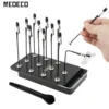 Model Painting Stand Base Holder and 12PCS Magnetic Bendable Alligator Clip Sticks Set Modeling Tools for Airbrush Hobby Model 1