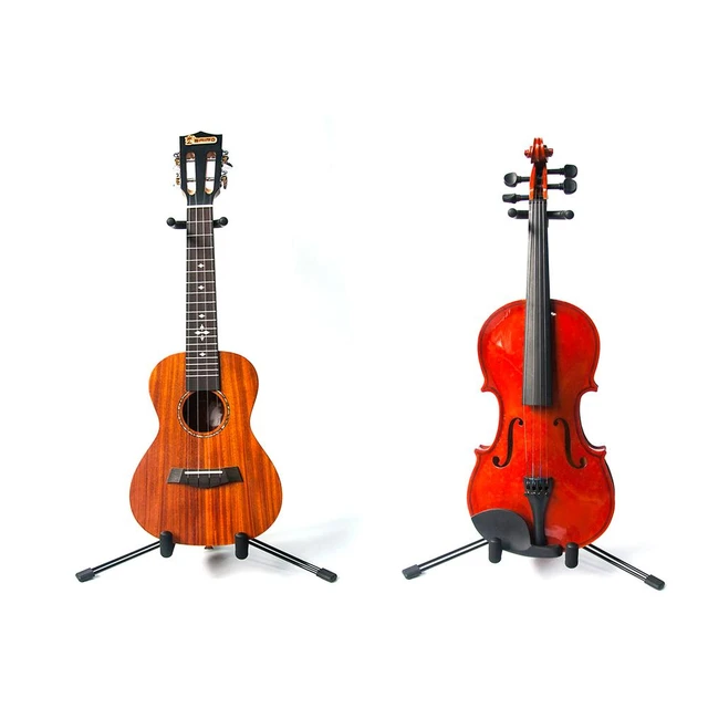 Support Pour Instrument De Musique, Pliable, Portable, Avec Support Pour  Violon, Ukulele, Guitare, Instrument À Cordes - Violon Pièces & Accessoires  - AliExpress