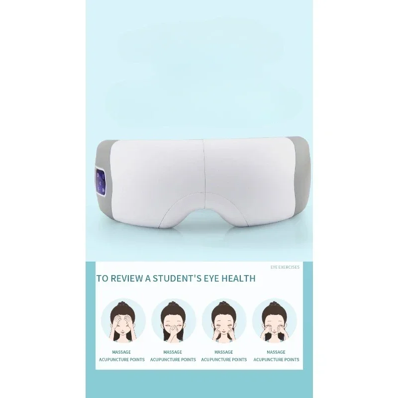 음성 어시스턴트 포함 아이 케어 릴렉스 아이 마사지기, 페이셜 마사지기, 1kg, 43 도, 5V, 1A, 1200mah, 신제품