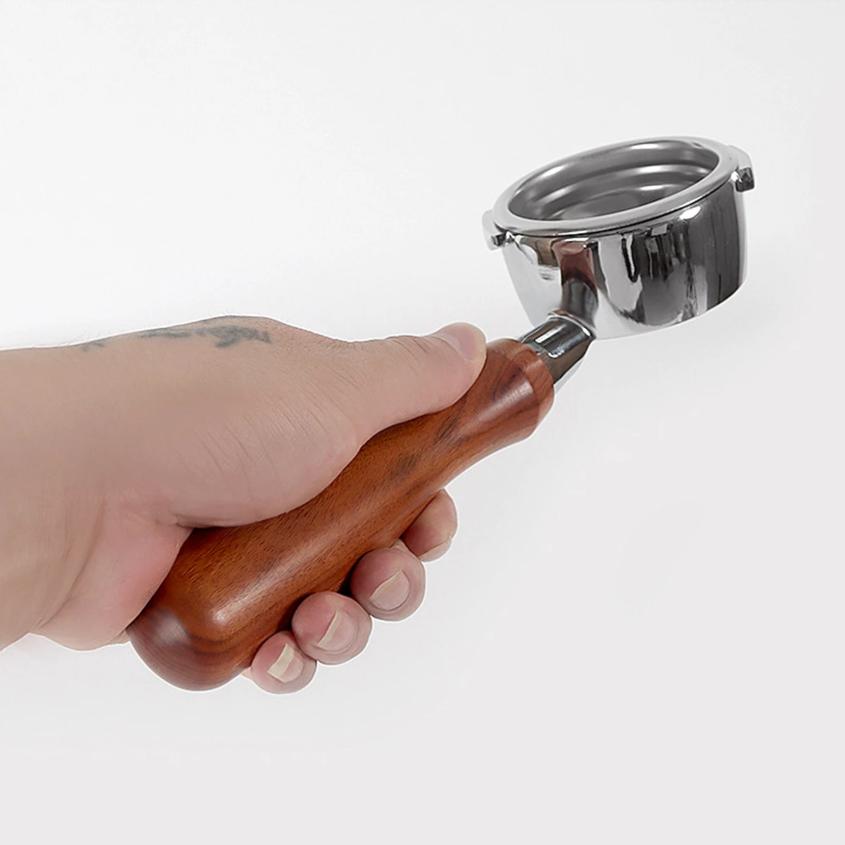 Coffee Portafilter Handle M10 Coffee Portafilter Handle Solid Wooden Handle For Filter Holder Revolving Espresso Coffee Cafe Machine Accessories