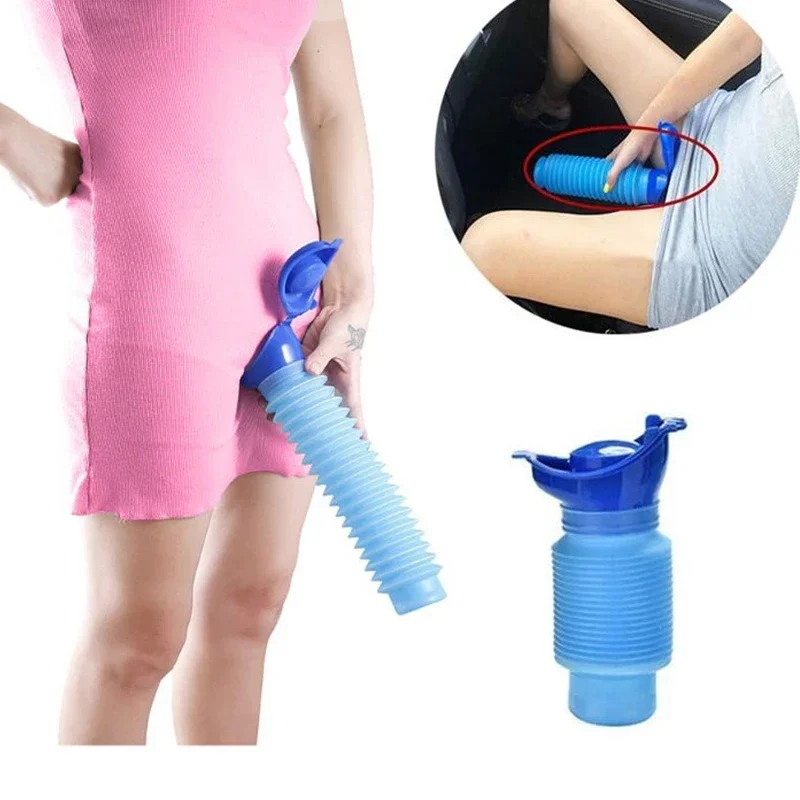 750ML Outdoor Portable Urine Bag Women Men Children Mini Toilet for Travel Camp Hiking Potty Children Training Foldable Ansblue urine bag