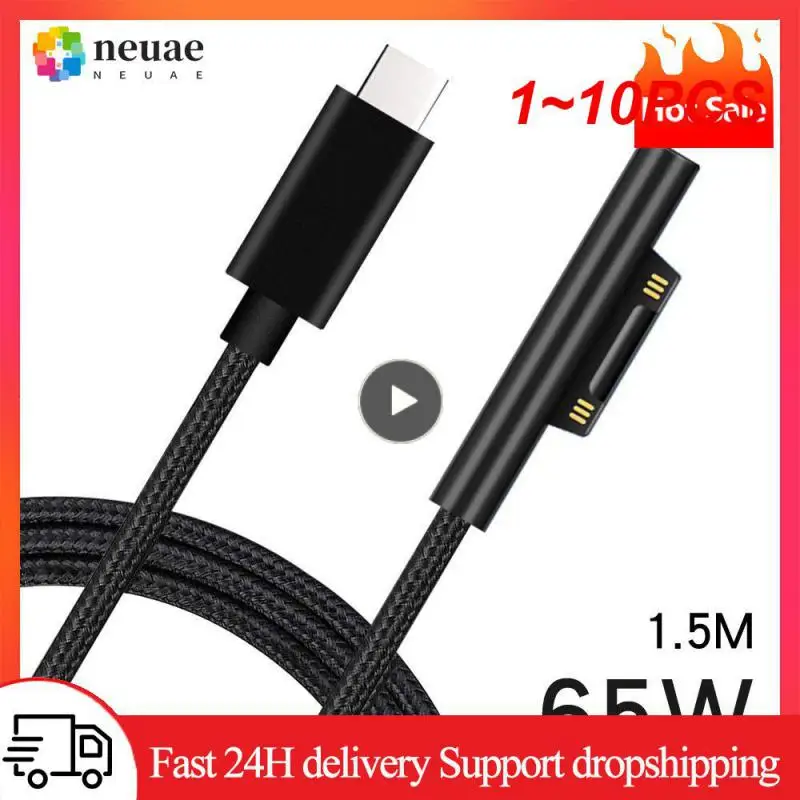 1 ~ 10Pcs Type-C Femmina A Per Microsoft Surface Pd Connector Per Microsoft Surface 3 4 5 6 Go Connector Usb C Adapt