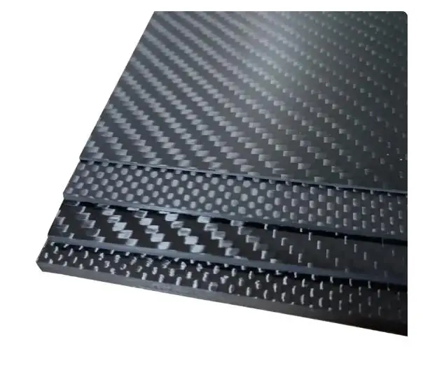 245x395mm Full 3K Carbon fiber Plate sheet High strength Carbon Board panel thickness 0.5mm 1.0mm 1.5mm 2mm 2.5mm 3mm 4mm 5mm