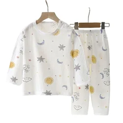 Cozy Cotton Kids Pajama Sets - Autumn Winter Sleepwear - 3T (Type 21)