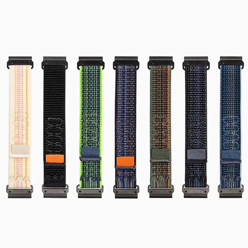 Quickfit Nylon Loop Strap - Durable and Adjustable, Available in 20, 22, and 26 mm Sizes