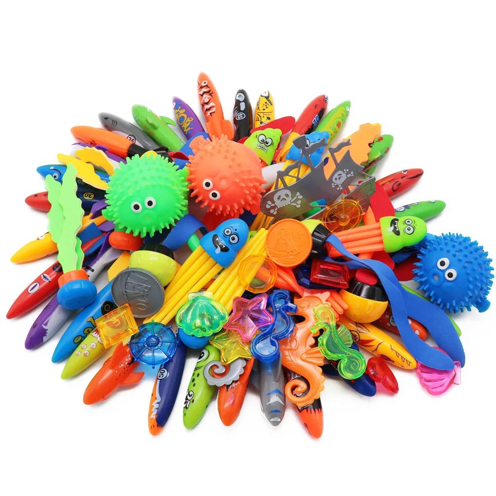 Summer Diving Toys Diving Fish Ring Torpedos Underwater Water Games Training Swimming Pool Gifts Set Toys For kids 5 Summer Diving Toys Diving Fish Ring Torpedos Underwater Water Games Training Swimming Pool Gifts Set Toys For kids 5
