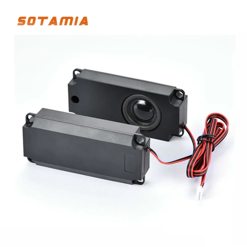 Sotamia 2Pcs Full Range Sound Tv Speaker Audio Driver 10045 3 W 4 Ohm Altoparlante Per Computer Fai Da Te Altoparlante Pubblicitario Home Theater