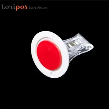 Alternative view of Supermarket Shelf Talker Sticky Standing Label Holder Note Memo Clip Universal Rotating Adhesive Base Cardboard Holder Sign Clip