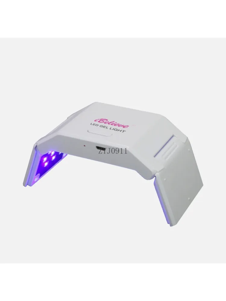 새로운 썬 네일 드라이어 7w 49개 LED 휴대용 USB 미니 UV LED 네일 램프