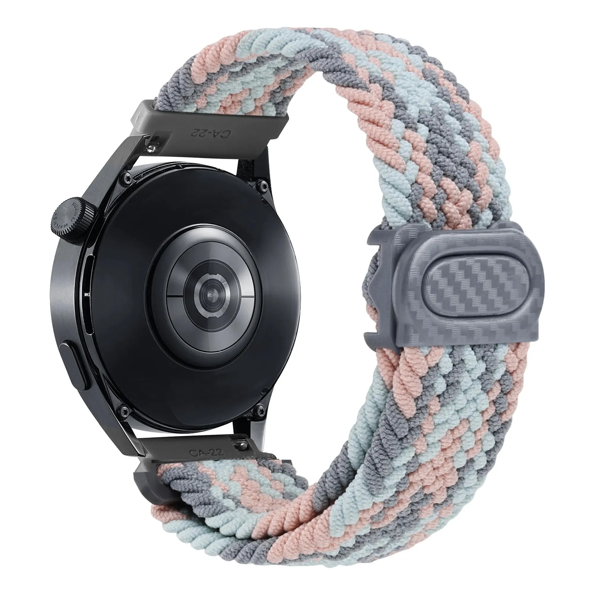 Nylon Braided Watch Strap - 20mm/22mm Adjustable Bracelet