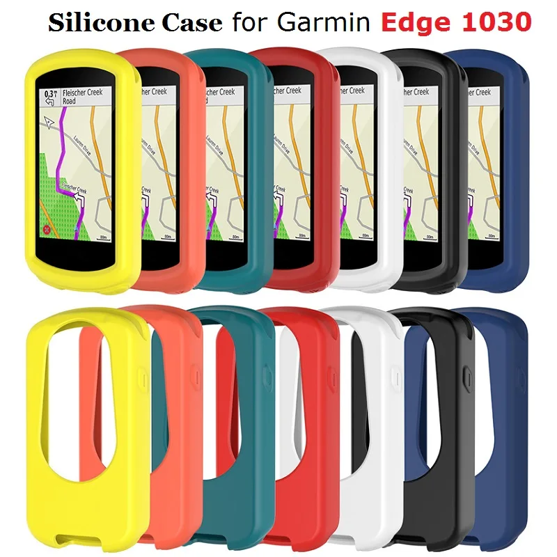 

10PCS Protective Case for Garmin Edge 1030 Bicycle Computer Cycling GPS Silicone Protector Cover Anti-Scratch Rubber Shell