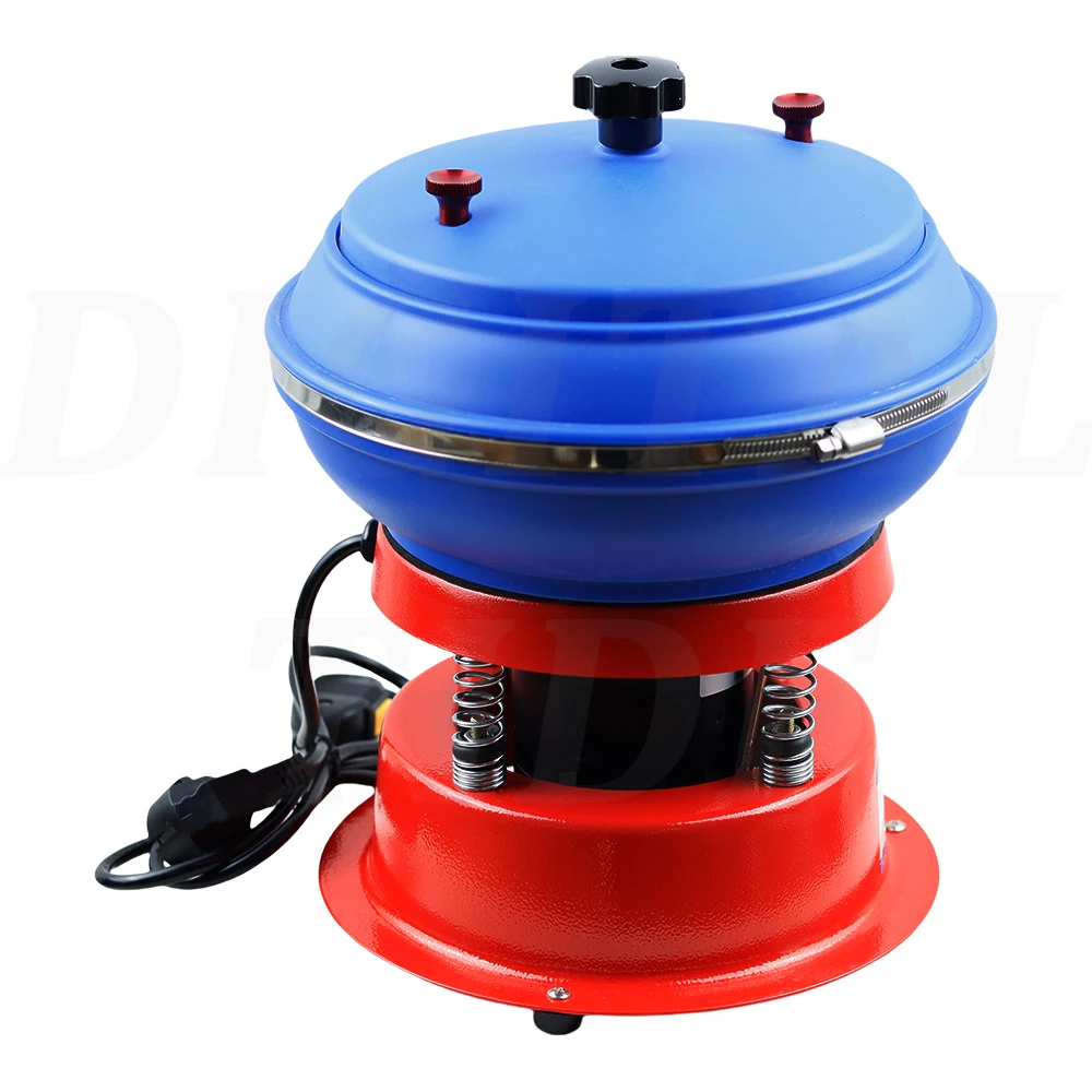 Tumbler Vibrating Polishing Machine 3.5L Capacity For Metal Jewelry Vibratory Po