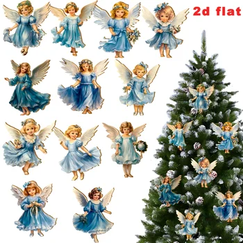 Vintage Angel Ornament Set 1