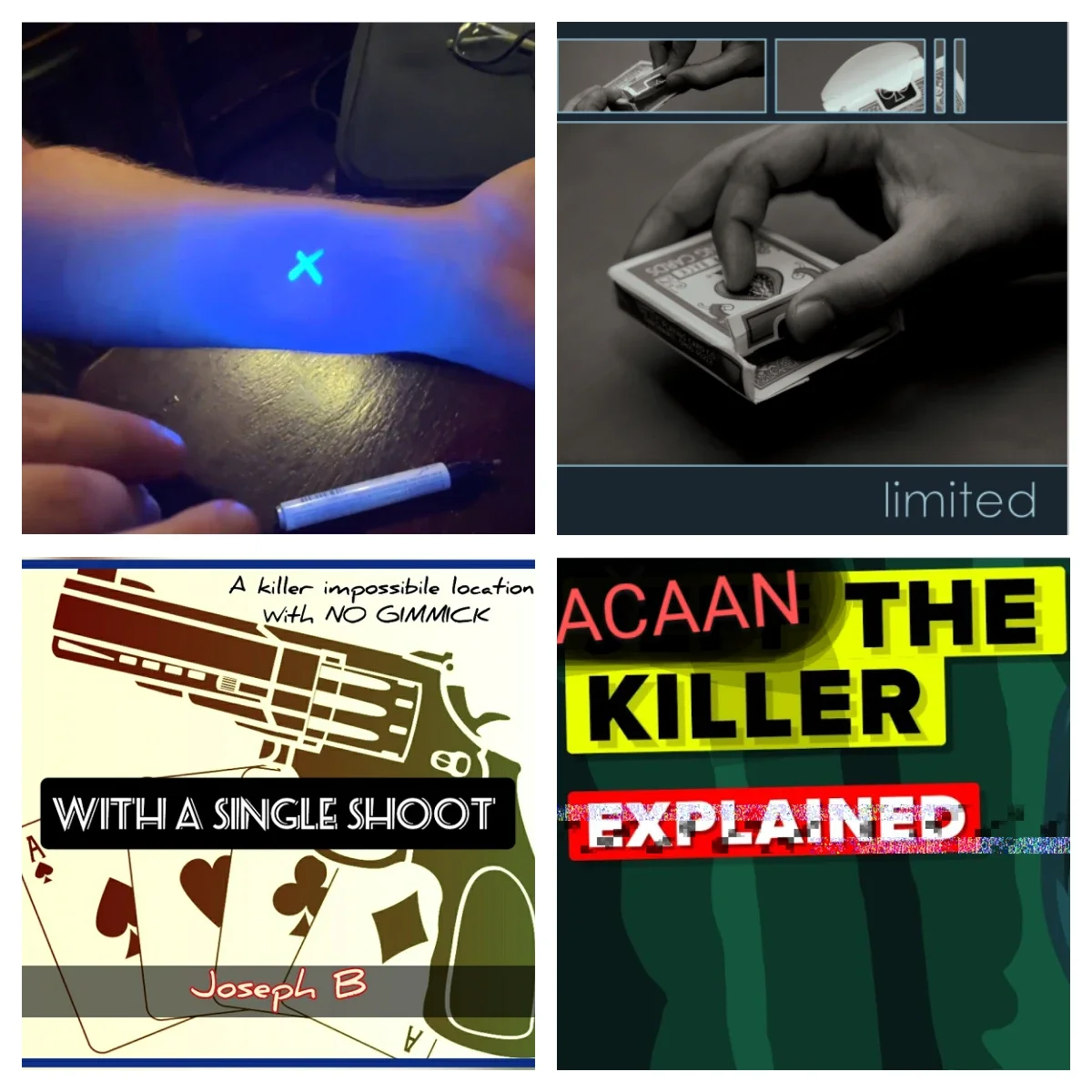 LUX от Lloyd Barnes,LectureNote Limited Даниэль Гарсия, убить с одной стрелкой Джозефа Б, убийца A.C.A.A.N.by Stefano Nobile