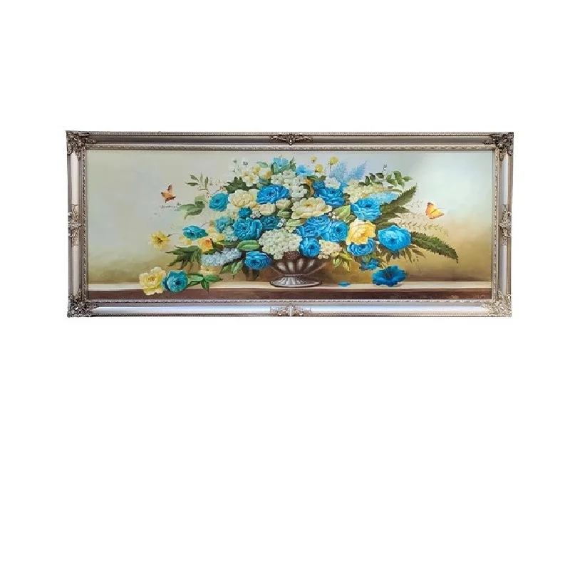 

Decorative Picture Frame For Sofa Background Wall In Living Room, European Style Oil Painting Solid Wood Frame For HighEnd Villa
