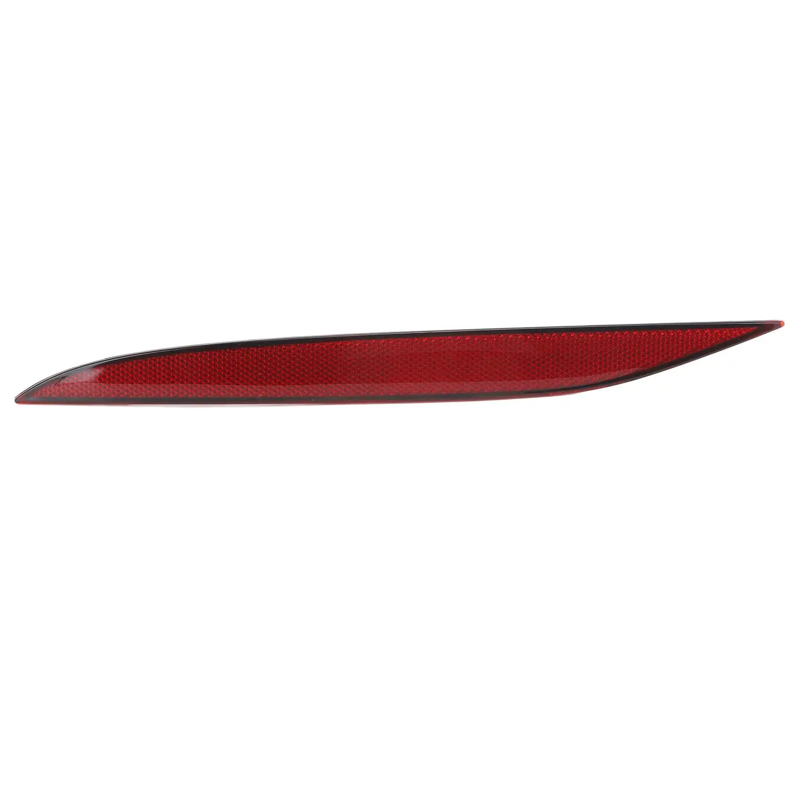 

For Tesla Model X 2018 2023 Rear Bumper Reflector Red Tail Panel Replacement Reflective Accessory