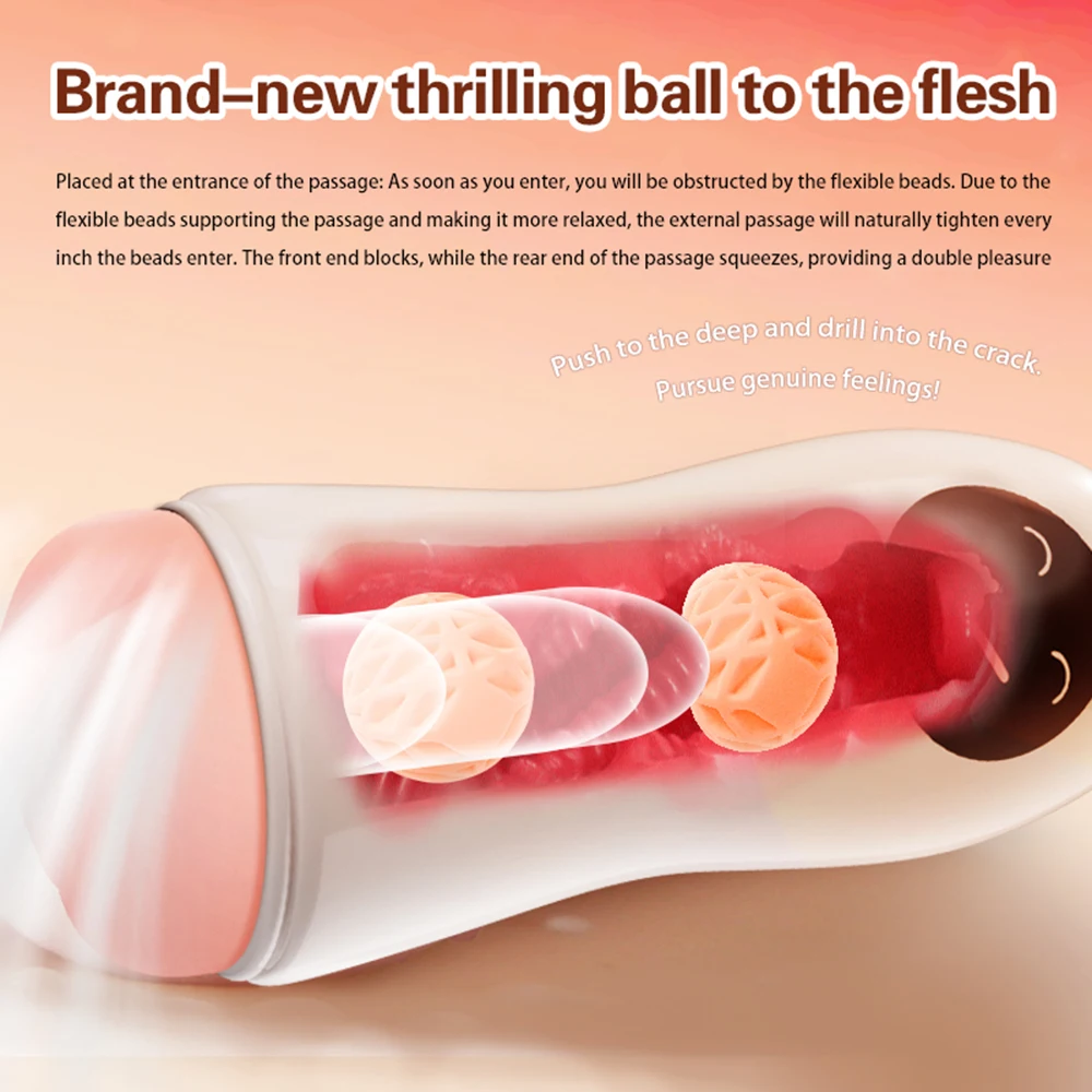 Taza de masturbación para hombres, entrenador de pene, masturbador Manual masculino, ventosa manos libres, simulación 3D. 5 Taza de masturbación para hombres, entrenador de pene, masturbador Manual masculino, ventosa manos libres, simulación 3D. 5