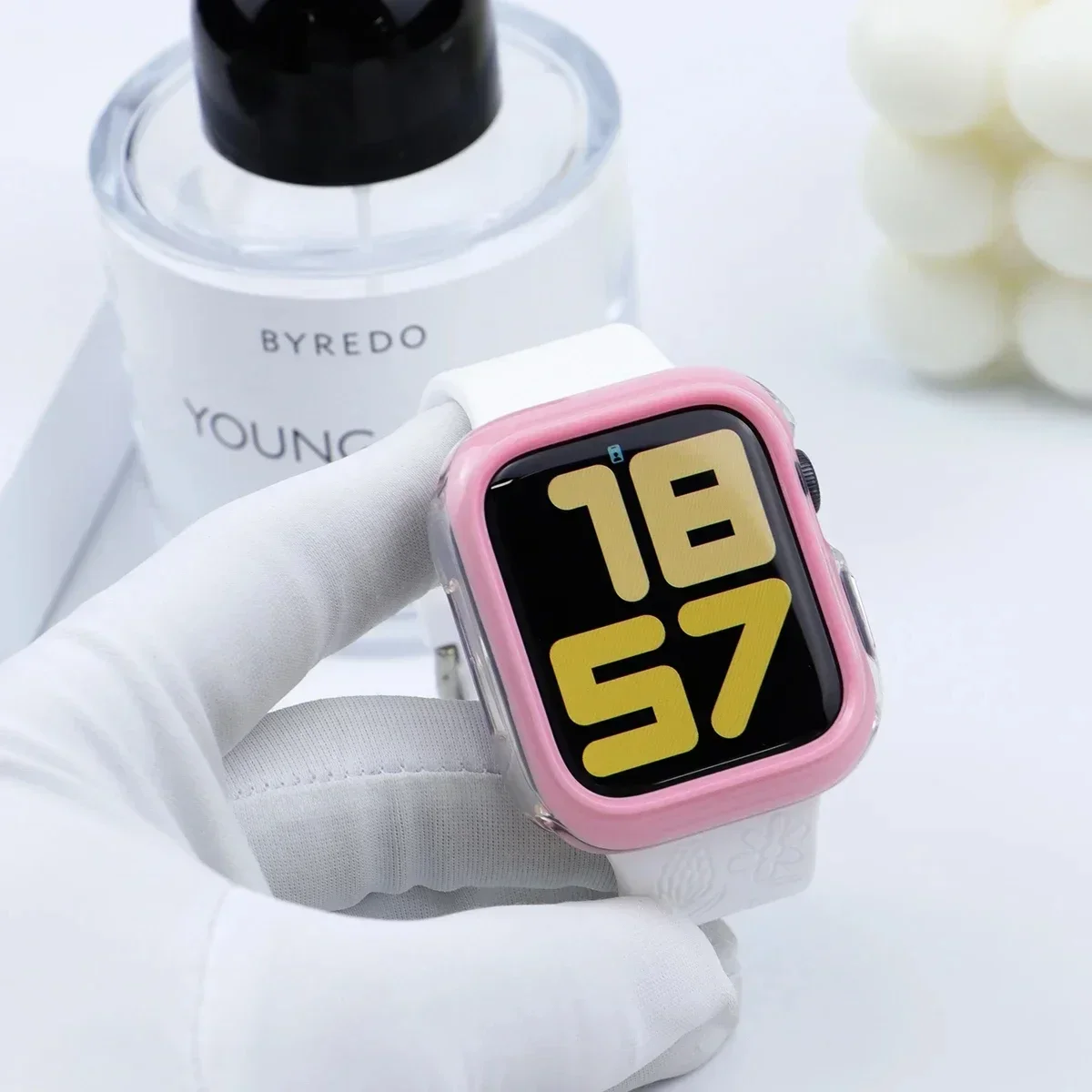 Transparent TPU Protective Case for Apple Watch - Durable Bumper Shell Accessories