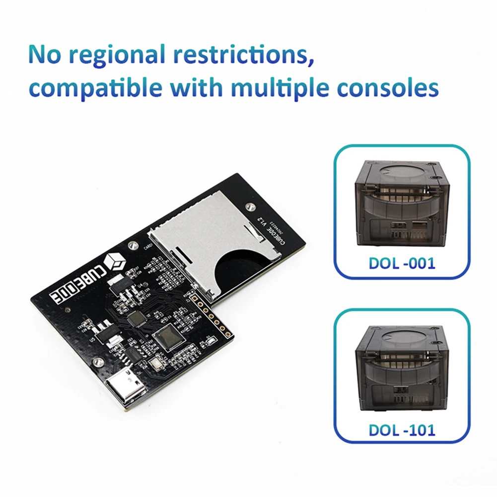 CUBEODE Optical Drive Emulator Upgraded GC Loder No SD2SP2