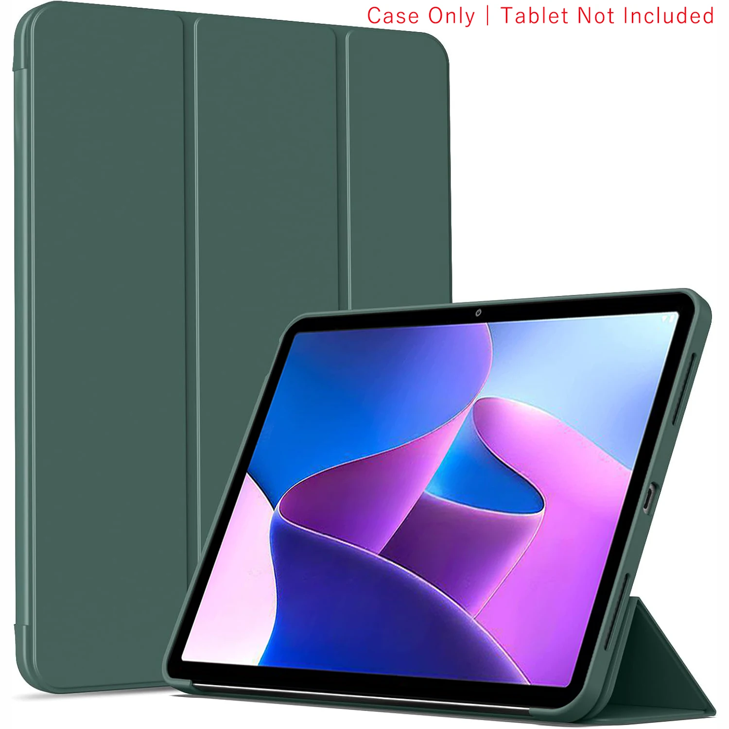 Premium Tri-fold Magnetic Stand PU Leather Protective Cover