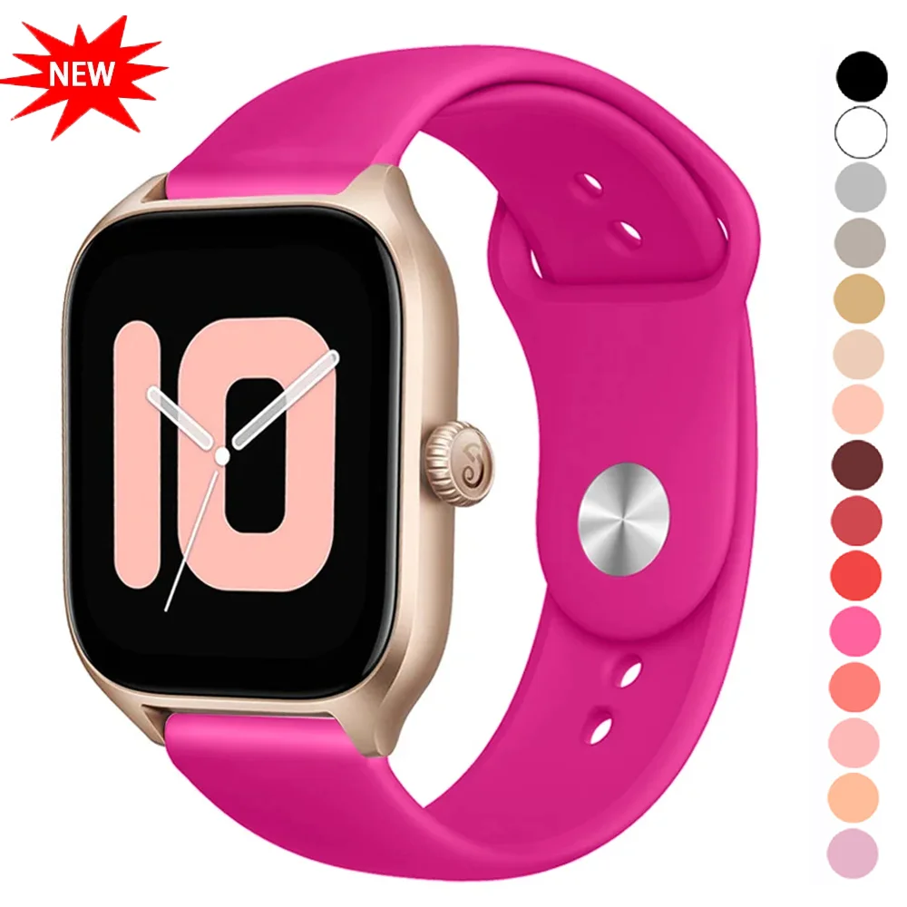 Silicone Replacement Watch Strap - 20mm/22mm Band