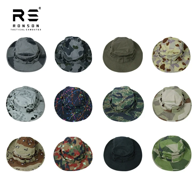 Tactical Penny Hat Round Edge Summer Breathable Sunshade Sunscreen Short-brimmed hat Cap Color Customization baseball cap camouflage hat tactical hat