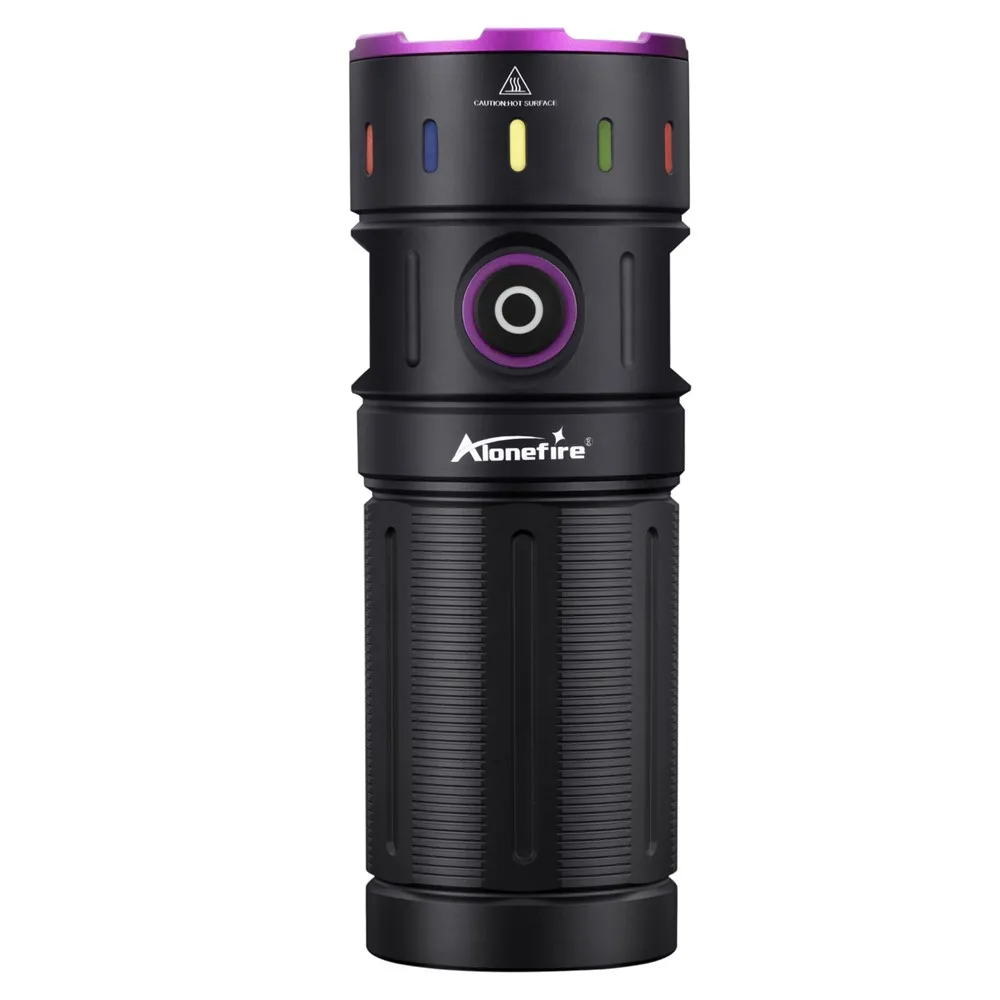 200W 365nm LED UV Flashlight Powerful Blacklight Torch USB Rechargeable for Catdog Tinea Urine Stain Scorpion Money Ultraviolet