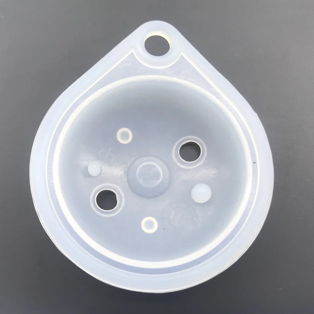 Silica gel diaphragm 5pcs 50mm pressure oval silica gel inclined hole diaphragm for Bosch water heater Type D