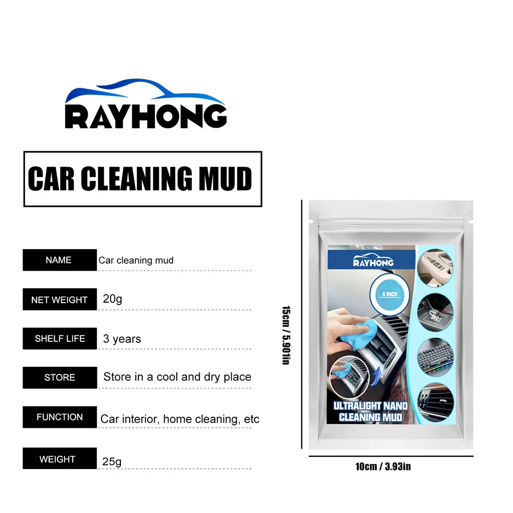 Multifunction Car Cleaning Gel Air Vent Outlet Dashboard Laptop Magic Mud Remover Tool Car Gap Dust Keyboard Dirt Cleaner Glue cleaning gel car cleaning tool cleaning magic mud car detailing cleaner car cleaning gel