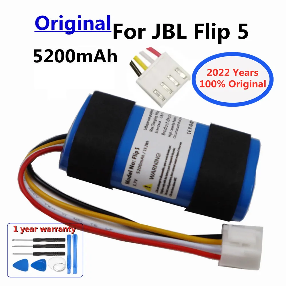 

Новый оригинальный аккумулятор для динамика 5200 мАч для JBL Flip 5 Flip5 Bluetooth аудио уличный динамик оригинальный литиевый сменный аккумулятор