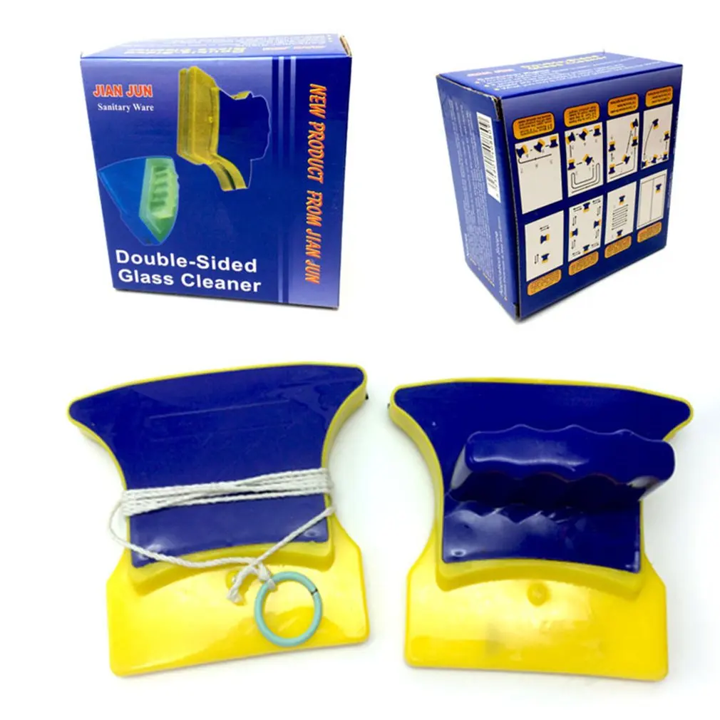 Magnetic Window Cleaner New window wiper glass cleaning brush tool double-sided magnetic brush window glass cleaning tool