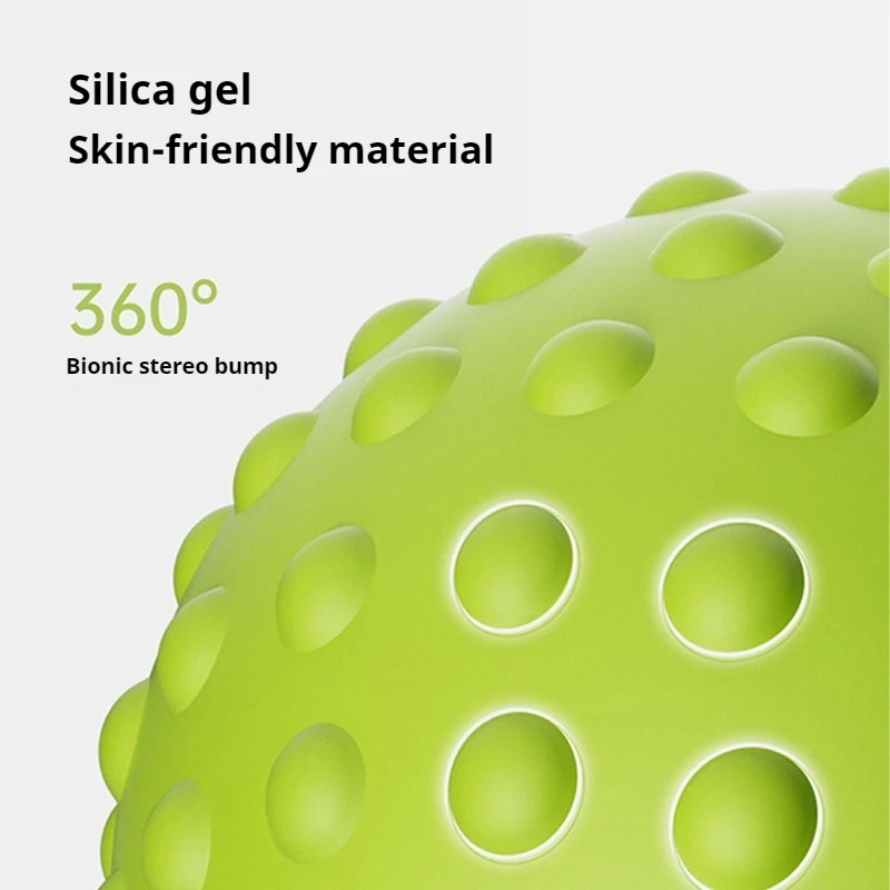 Fascia Ball Hot Cold Therapy Foot Massage Ball Muscle Relaxation Yoga Fitness Back Meridian Handheld Neck Massage For