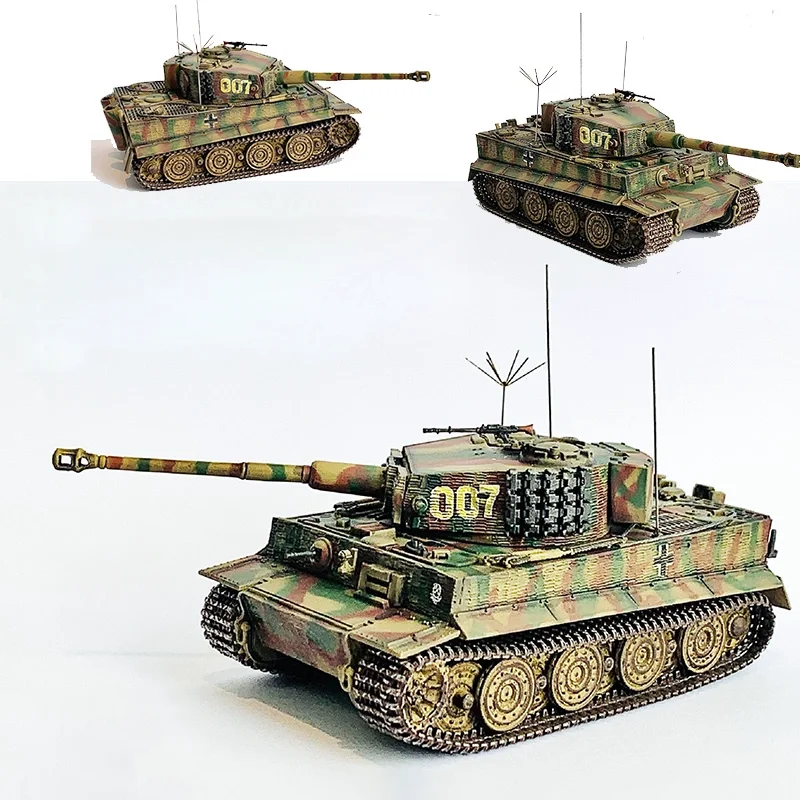 

1/72 Scale 63223 Tiger Tank Main Battle Tank Armored Vehicle Model Toy Adult Fans Collectible Souvenir Gift Display For Fans