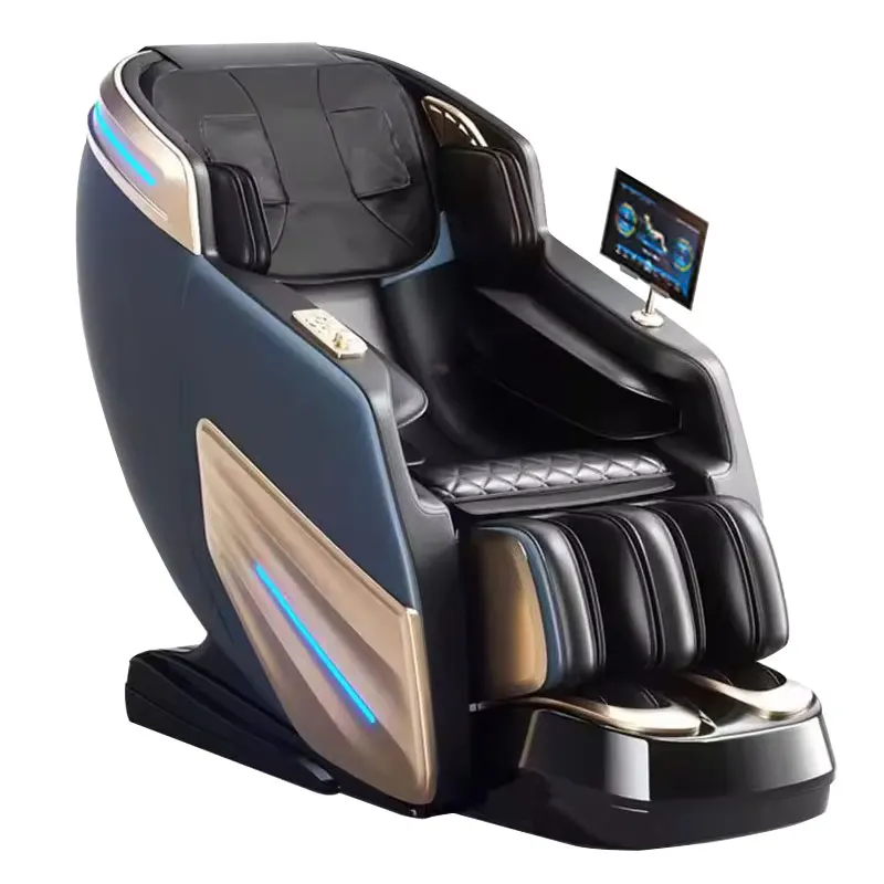 2024 Best Electric Full Body Luxury High-End Electric 4D Massage Chair 3D Zero Gravity Full Body Stretching Massage Chair 6