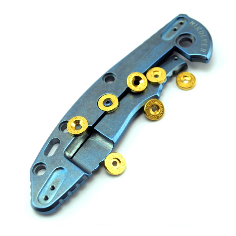 3pcs/lot Titanium Alloy / Brass Knife Lockbar Stabilizer