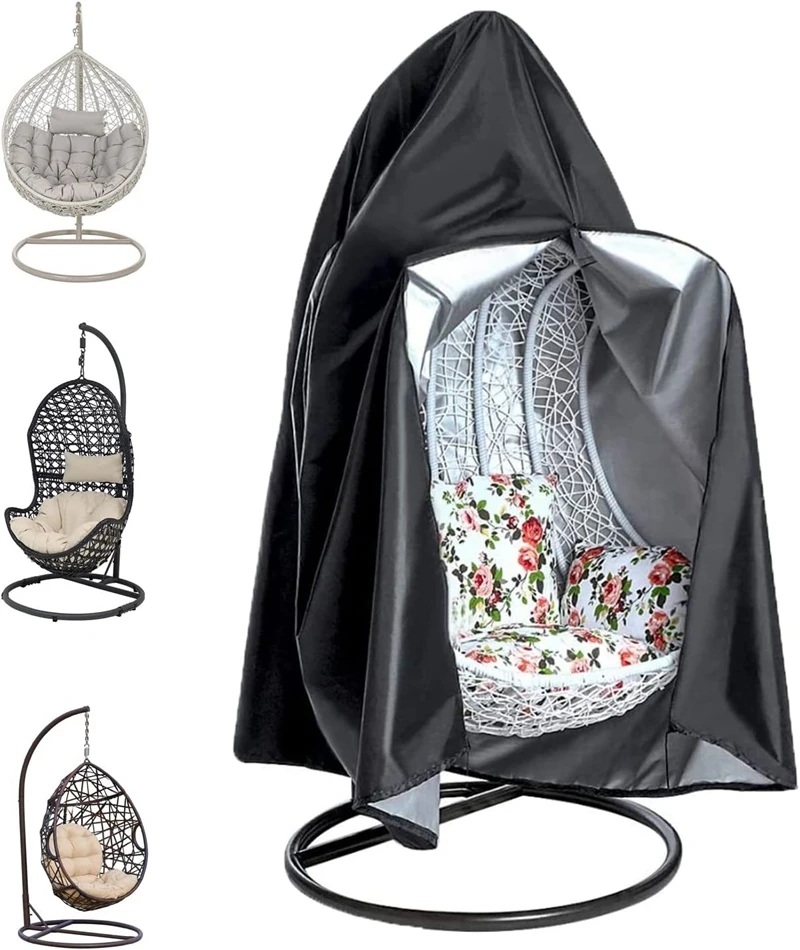 Outdoor Hängen Stuhl Regendicht Abdeckungen Schwingen Ei Stuhl Sonnencreme Abdeckungen Pod Stuhl Möbel Wasserdichte Schutzhülle – Detail 8