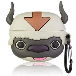 3D Cute Cartoon Black Bull Silicone AirPods Case Cover - Airpods Pro